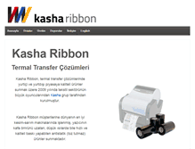 Tablet Screenshot of kasharibbon.com